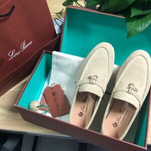 Loro Piana Women’s Summer Charms Walk Loafer Sz 38